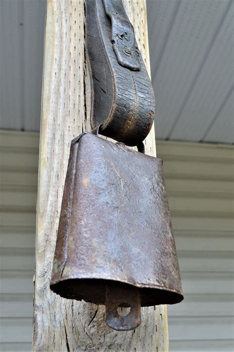 Primitive Cow Bell With Clapper Rustic Farmhouse Decor Etsy Canada