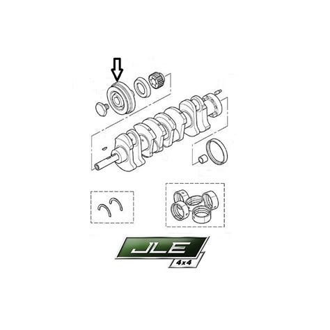 Poulie De Vilebrequin Defender Discovery Range Rover Classic 200TDi