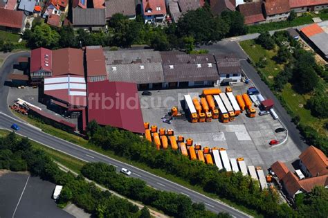 Werneck Aus Der Vogelperspektive Speditions Geb Ude Der Logistik Und