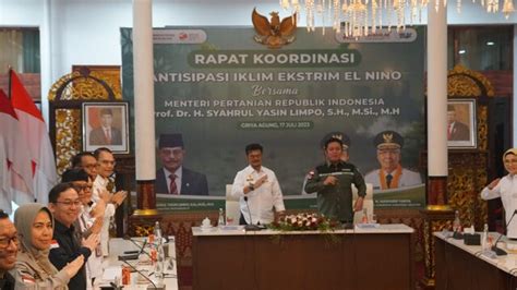 Kementan Perkuat Peran Enam Provinsi Hadapi El Nino Pilar Pertanian