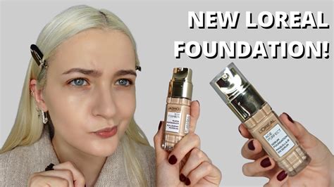 Loreal Age Perfect Serum Foundation Honest Review Youtube