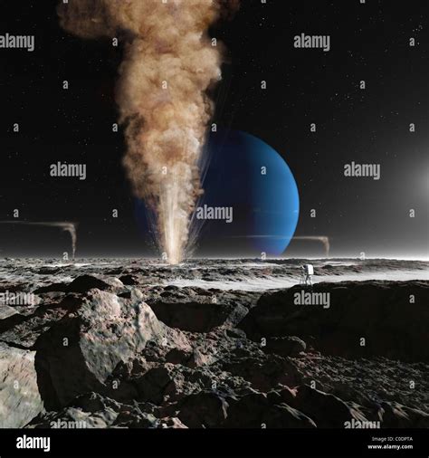 Triton moon hi-res stock photography and images - Alamy