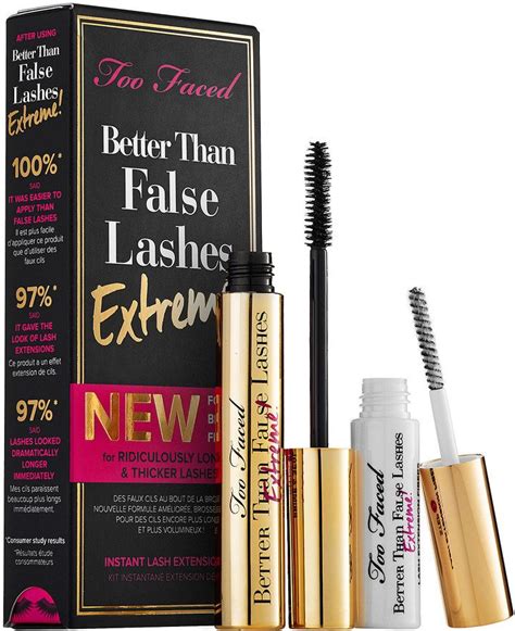 Sephora Too Faced Better Than False Lashes Extreme False Lashes Lashes Fiber Mascara