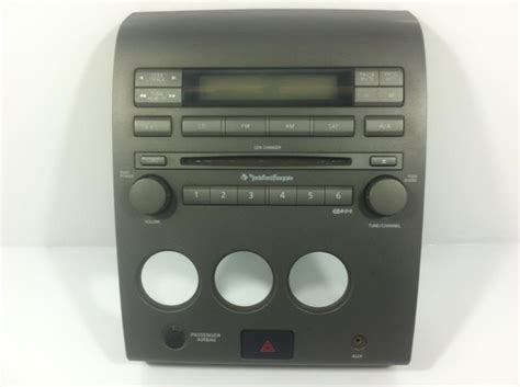 Purchase 2004 Nissan Titan Dash Radio Bezel Rockford Fosgate 29990 In