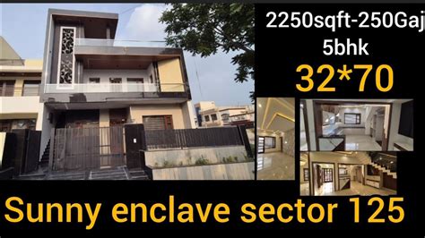 32 70 250 Gaj 2250sqft 5bhk House For Sale Sunny Enclave Sector 125