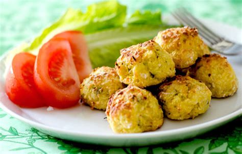 Baked Zucchini Balls Gluten Free Recipe Genius Kitchen