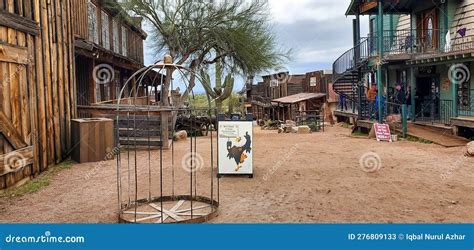 Goldfield Ghost Town Apache Junction Arizona Editorial Stock Photo