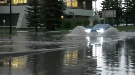 Hail Flooding In Ne Calgary From Massive Storm Ctv News