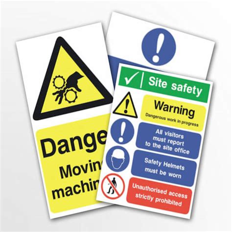 Printed Signs Factory Safety Signage Stand Banner