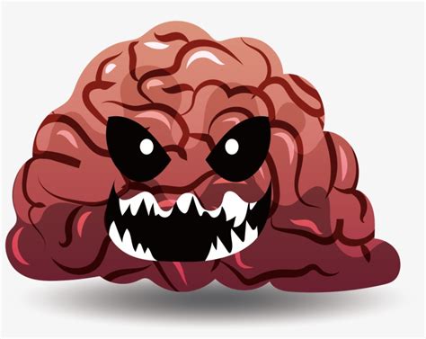 Halloween Brains Clipart Scary Brain PNG Image Transparent PNG Free