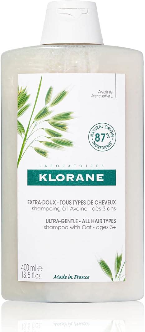 Klorane Ultra Gentle Shampoo With Oat Milk Suitable For The Entire