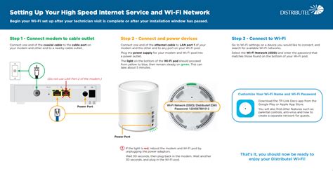 Technicolor Modem And Your Deco Wi Fi Pod