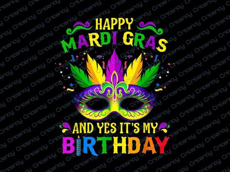 Its My Birthday Happy Birthday Mardi Gras Stationery Framed Prints