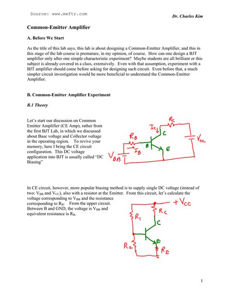 Common-Emitter Amplifier