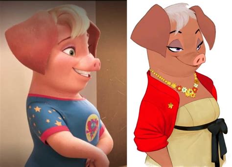 In Zootopia 2016 A Pig Resembling The Scrapped Villain Mayor Swinton