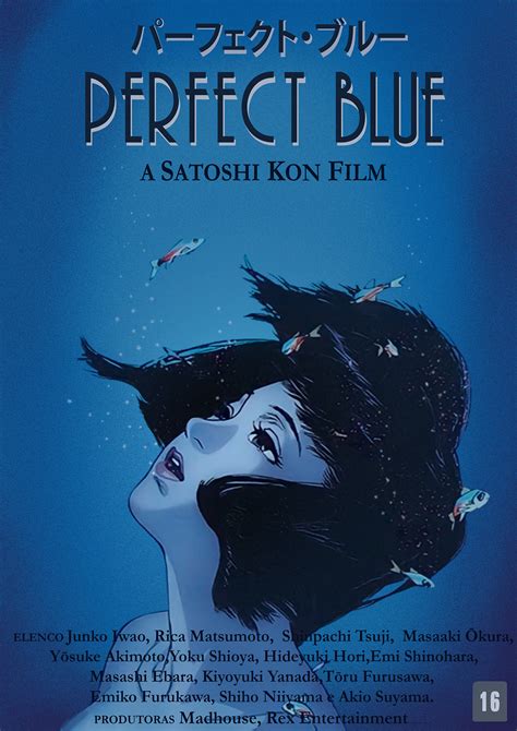 Poster for the film "Perfect Blue." on Behance