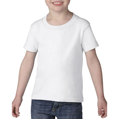 Gildan - The Gildan Toddler Heavy Cotton 53 oz T-Shirt - WHITE - 4T - Walmart.com - Walmart.com