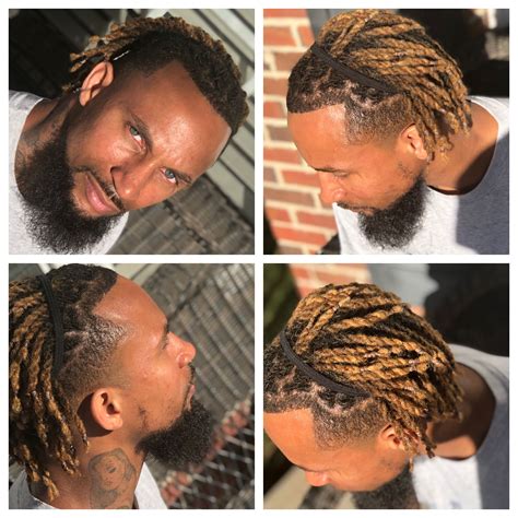 Two Strand Twist Men Locs Beard Style Corner