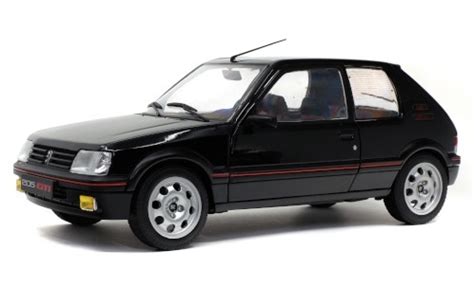 Miniature Peugeot Solido Gti Mk Noire Voiture Miniature Be