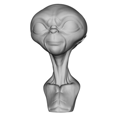 Download free photo of Grey,alien,head,isolated,white - from needpix.com