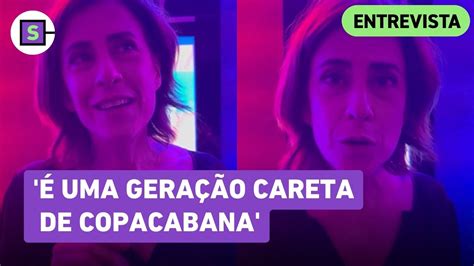 Fernanda Torres Revela Detalhes Da S Rie Fim Globoplay Youtube