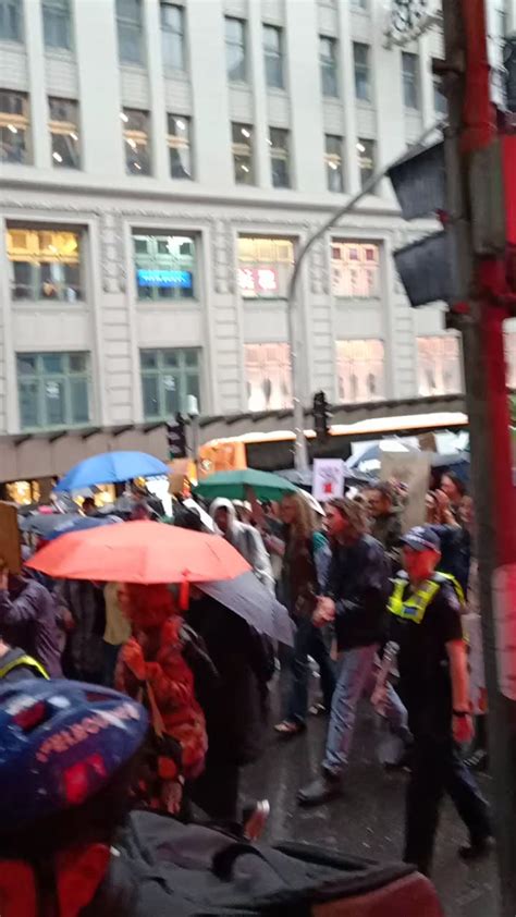 Protesting in Melbourne yesterday! (Excuse camera quality had to march ...