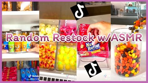 Asmr Organization And Restocking Asmr Random Restocking And Refiling