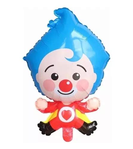 Pack Globos Payaso Plim Plim Metalizado Cm Cuerpo Entero En Venta