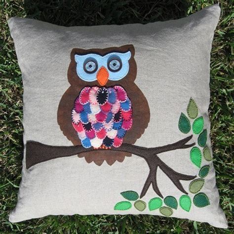 Owl Applique and Embroidery Pattern - Etsy