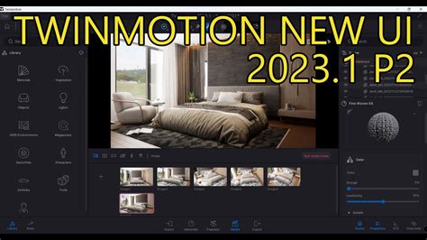 Twinmotion 2023 1 Preview2 Testing The New User Interface And Features