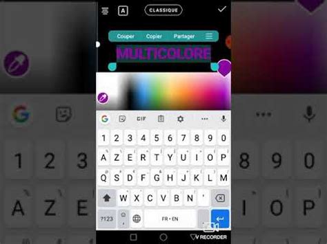 Comment Mettre Un Texte Insta Multicolore YouTube