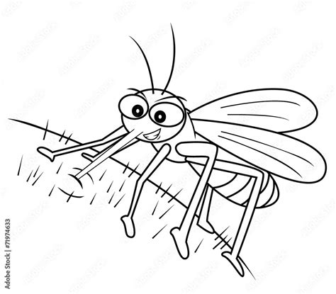 Mosquito Stock Vector Adobe Stock