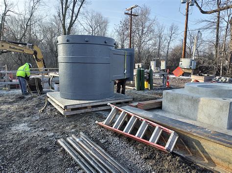 Drop Shafts Moving Into Final Stages Fort Wayne City Utilities Mamajo