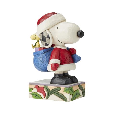 Jim Shore Peanuts 1625 In Tabletop Snoopy Sculpture At