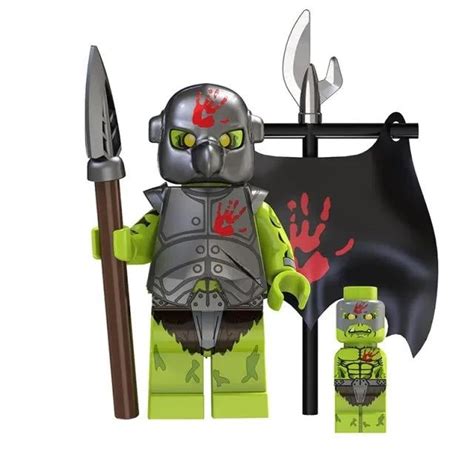 Uruk Hai Orc Custom Lord Of The Rings Minifigure In 2024 Mini Figures