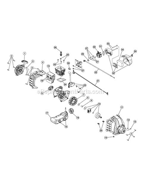 Cub Cadet 41adz27c912 Gas String Trimmer Ss270