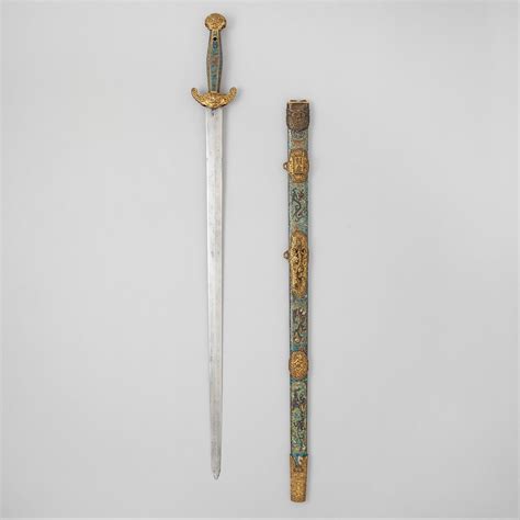 Sword With Scabbard Chinese The Metropolitan Museum Of Art