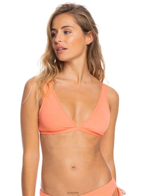 Roxy mujer Top de bikini de triángulo alargado Beach Classics 68XP0894