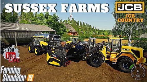 LIVE STREAM SUSSEX FARMS FARMING SIMULATOR 19 PS4 YouTube