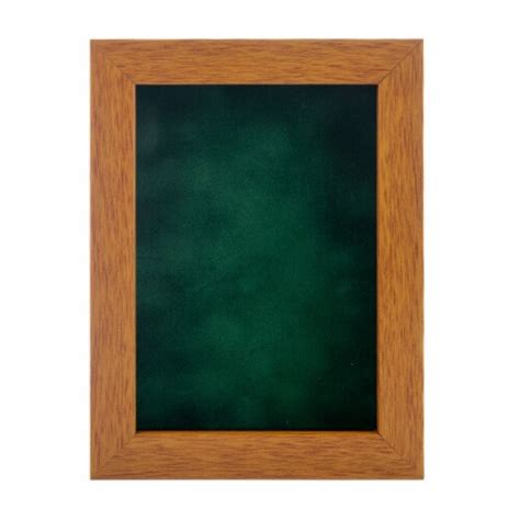 4x6 Shadow Box Frame Light Brown Wood 34 Depth Forest Green Suede Backing Uv Acrylic 4x6