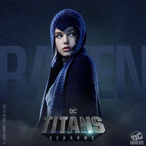 New Character Posters For TITANS Show New Outfits For Raven And