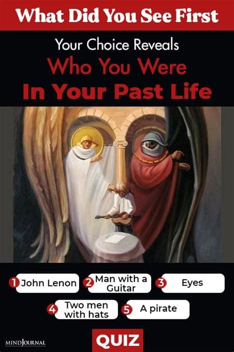 Who Were You In Your Past Life According To What You Saw First Quiz