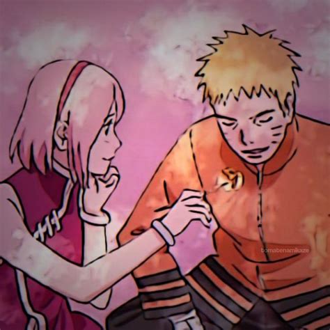 Narusaku Icon By Tomatenamikaze Personajes De Anime Bocetos De