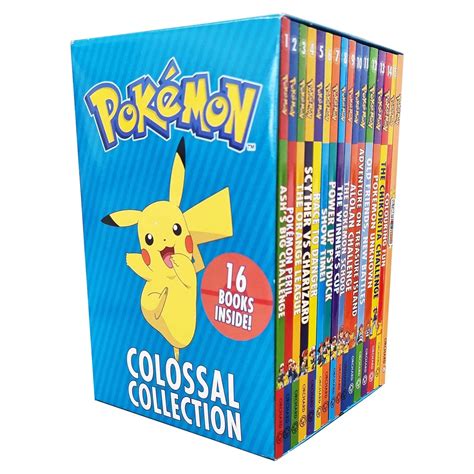 알라딘 Pokemon Colossal Collection 16 Books Box Set Paperback 16권