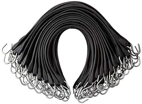 Pack Inch Rubber Bungee Cords With Hooks Pack Of Rubber