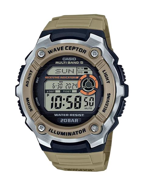 Reloj Casio Wv R Aef Wave Ceptor Khaki