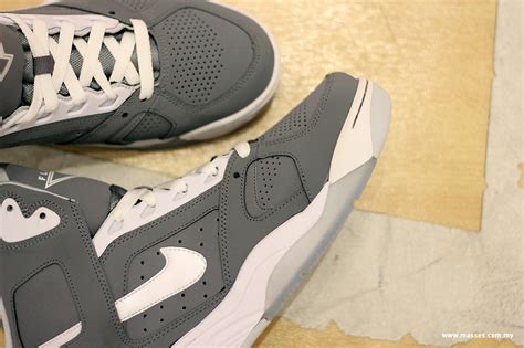 Nike Air Flight Lite High Cool Grey Detailed Look Masses