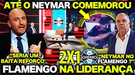 ATÉ O NEYMAR COMEMOROU A VITÓRIA do FLAMENGO OLHA O QUE O MARCOS