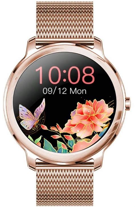 Zegarek Damski Smartwatch Rubicon Na Z Otej Bransolecie Rnbe