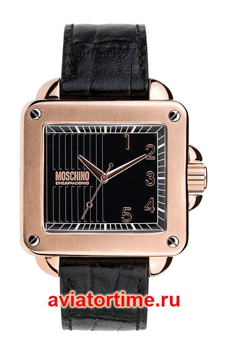 Женские наручные часы Moschino MW0278 Unit Square